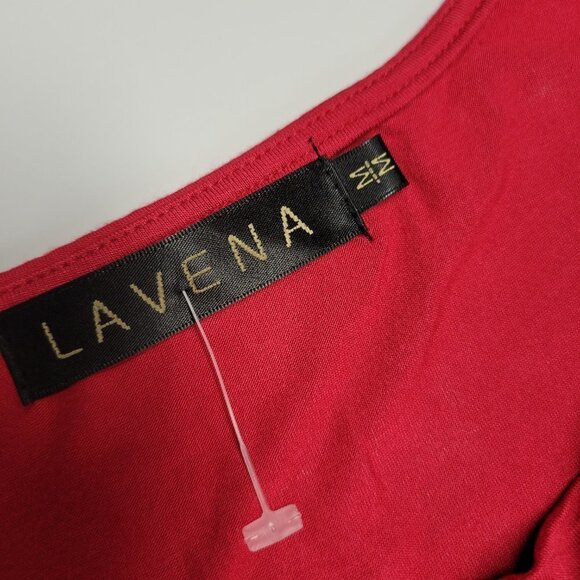 Womens Sleeveless Red Top Blouse, Cotton Comfy Blouse Top - Sizes M,  XL,  XXL - Picture 9 of 9